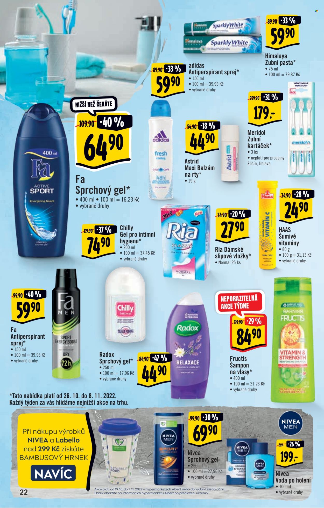 Leták Albert Hypermarket - 26.10.2022 - 1.11.2022. Strana 22