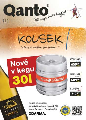 Leták Astur & Qanto velkoobchod - 1.11.2022 - 30.11.2022.