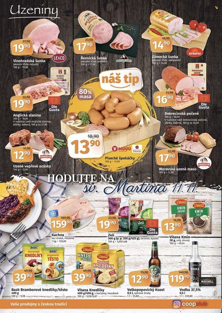 Leták coop TUTY - 26.10.2022 - 8.11.2022. Strana 2