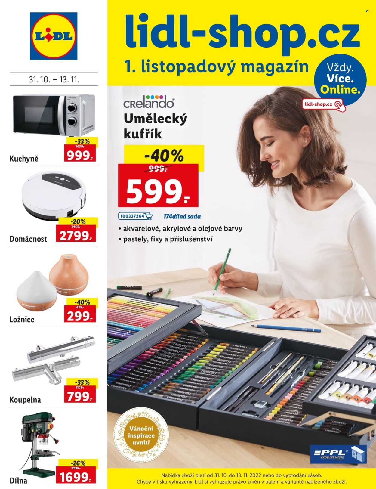 Leták Lidl - 31.10.2022 - 13.11.2022. Strana 1