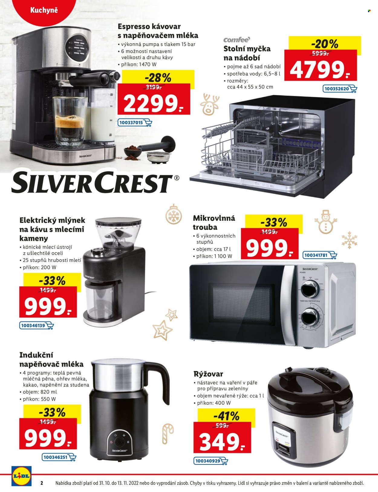 Leták Lidl - 31.10.2022 - 13.11.2022. Strana 2