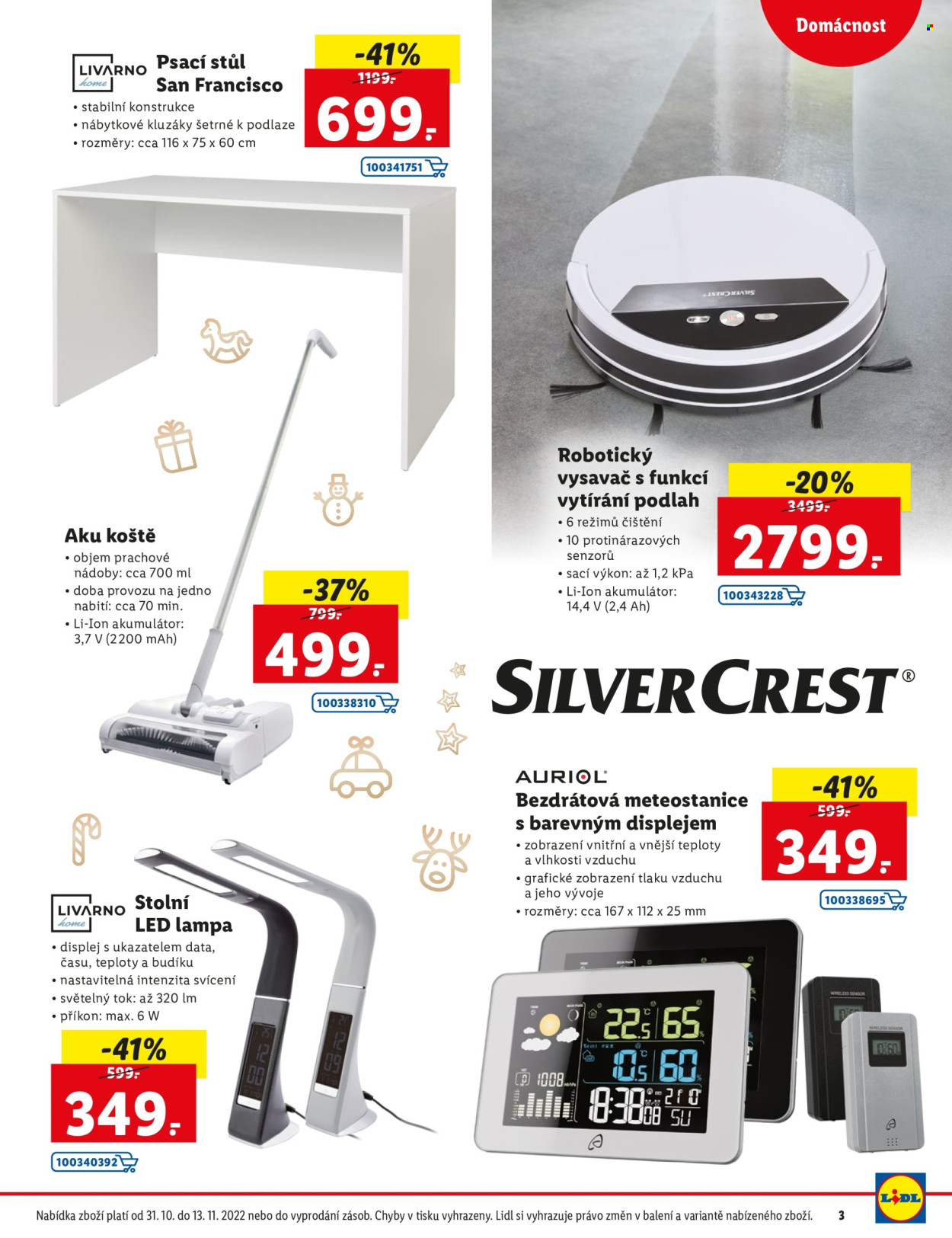 Leták Lidl - 31.10.2022 - 13.11.2022. Strana 3