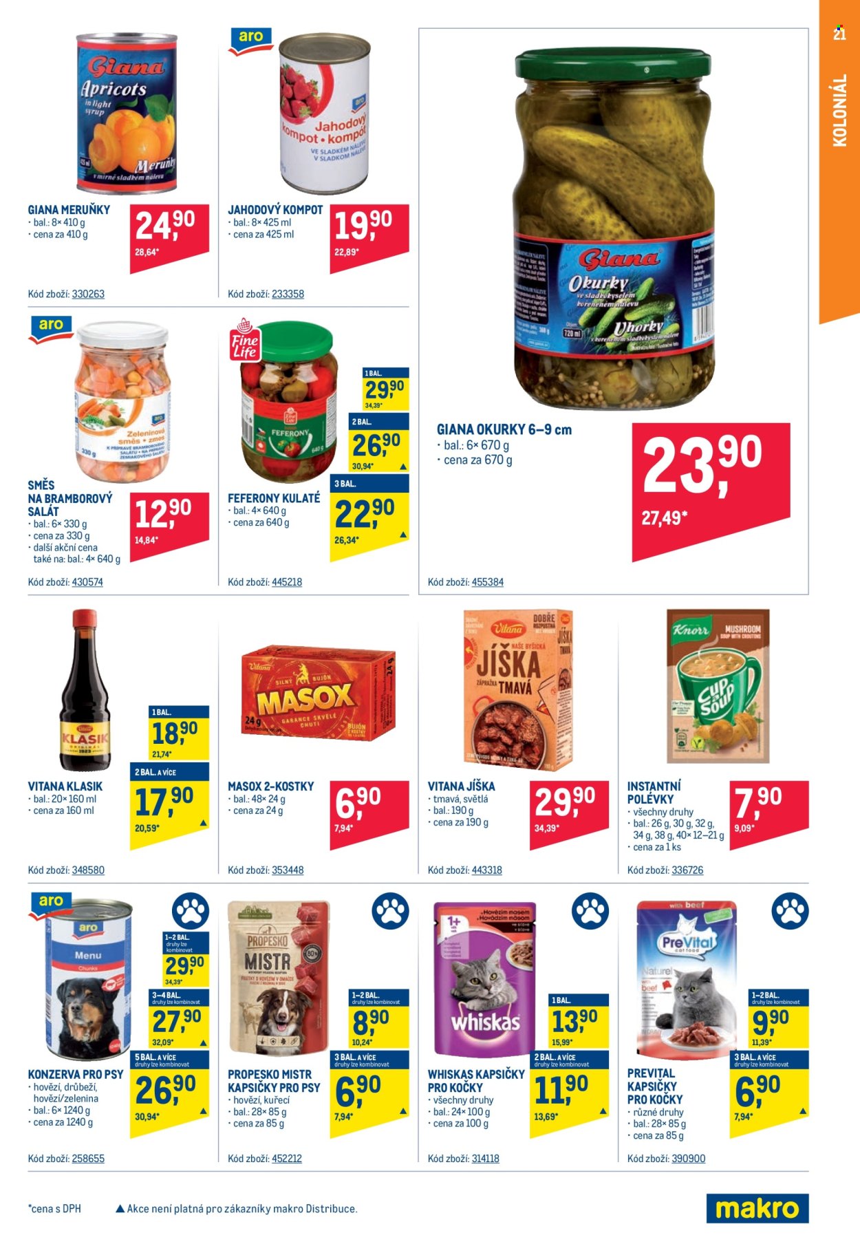Leták MAKRO - 12.10.2022 - 1.11.2022. Strana 21