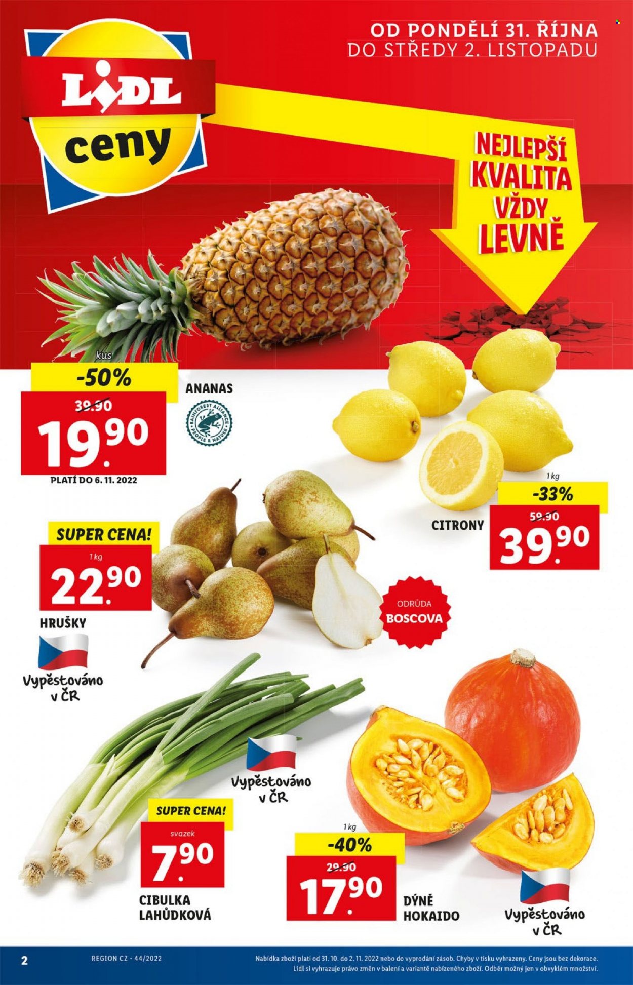 Leták Lidl - 31.10.2022 - 6.11.2022. Strana 2