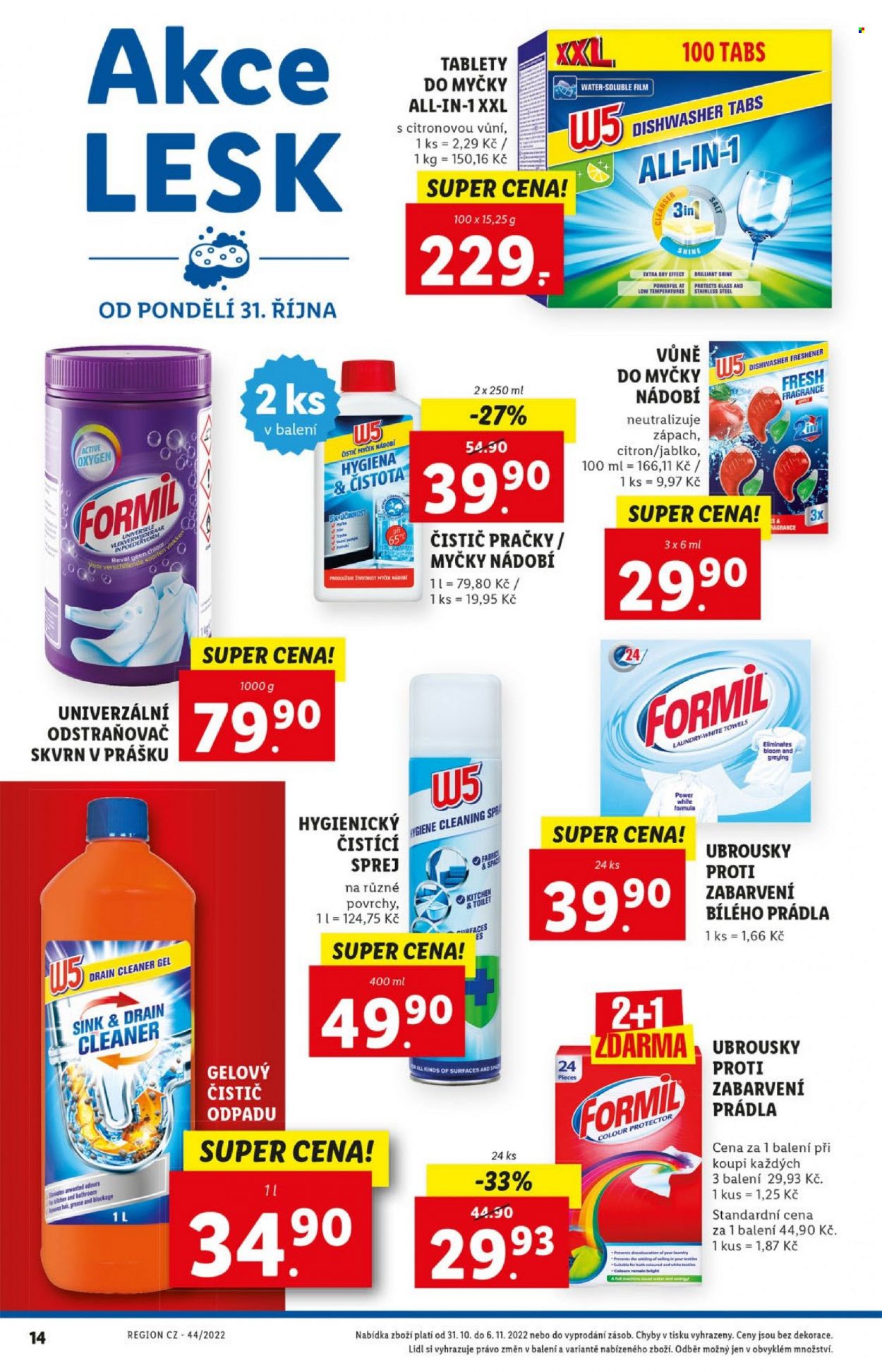 Leták Lidl - 31.10.2022 - 6.11.2022. Strana 14