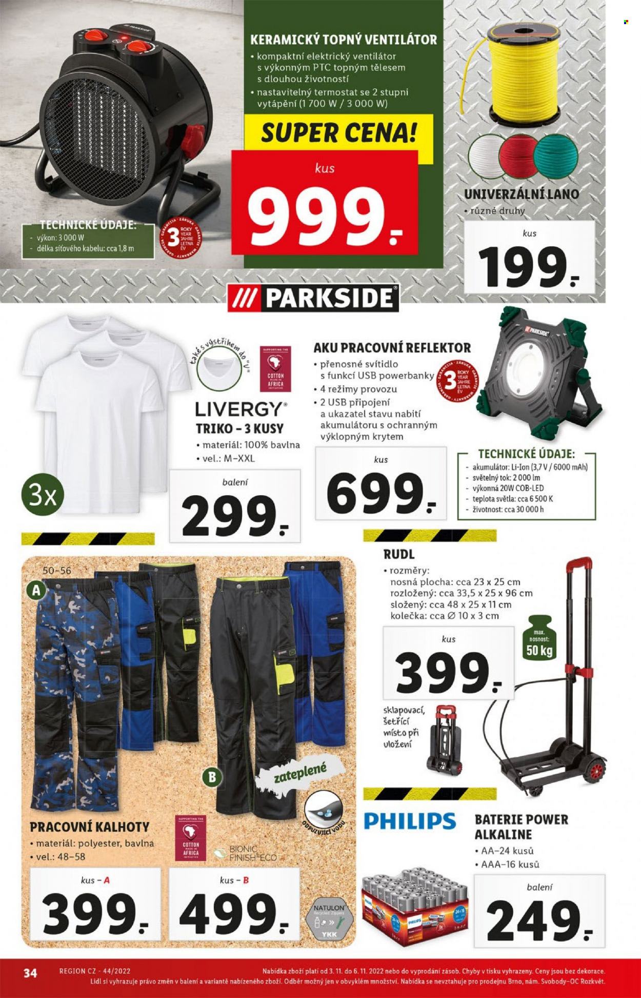 Leták Lidl - 31.10.2022 - 6.11.2022. Strana 34