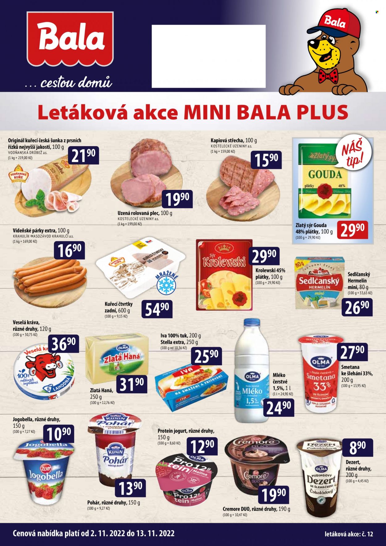 Leták Bala - 2.11.2022 - 13.11.2022. Strana 1