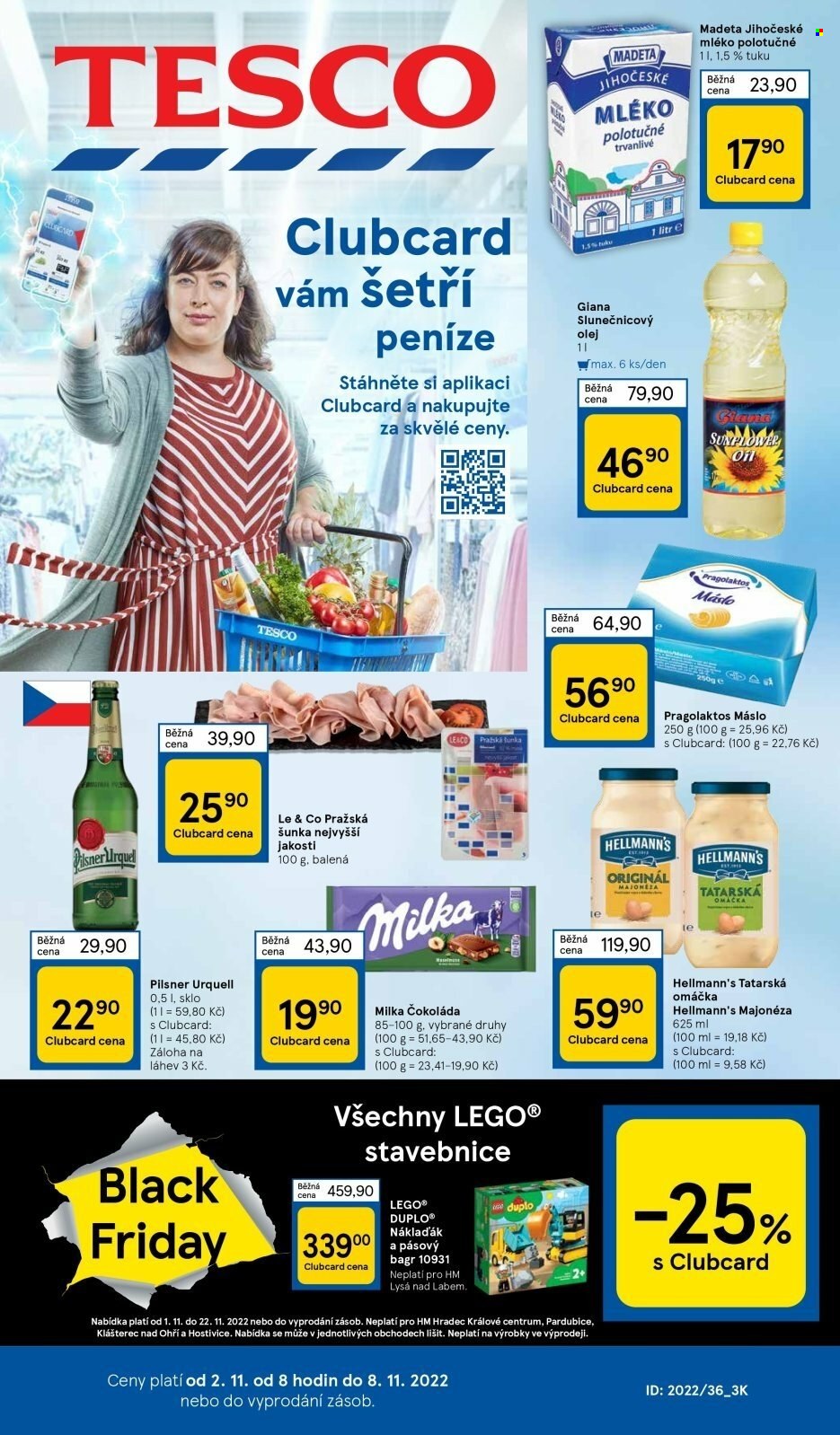 Leták TESCO - 2.11.2022 - 8.11.2022. Strana 1