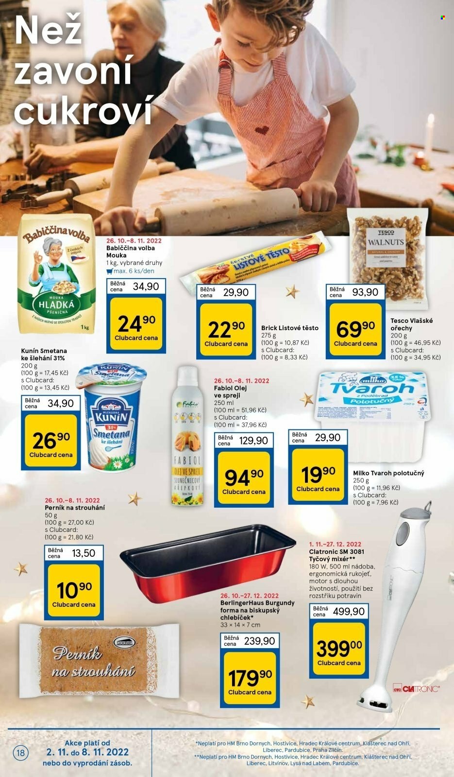 Leták TESCO - 2.11.2022 - 8.11.2022. Strana 18