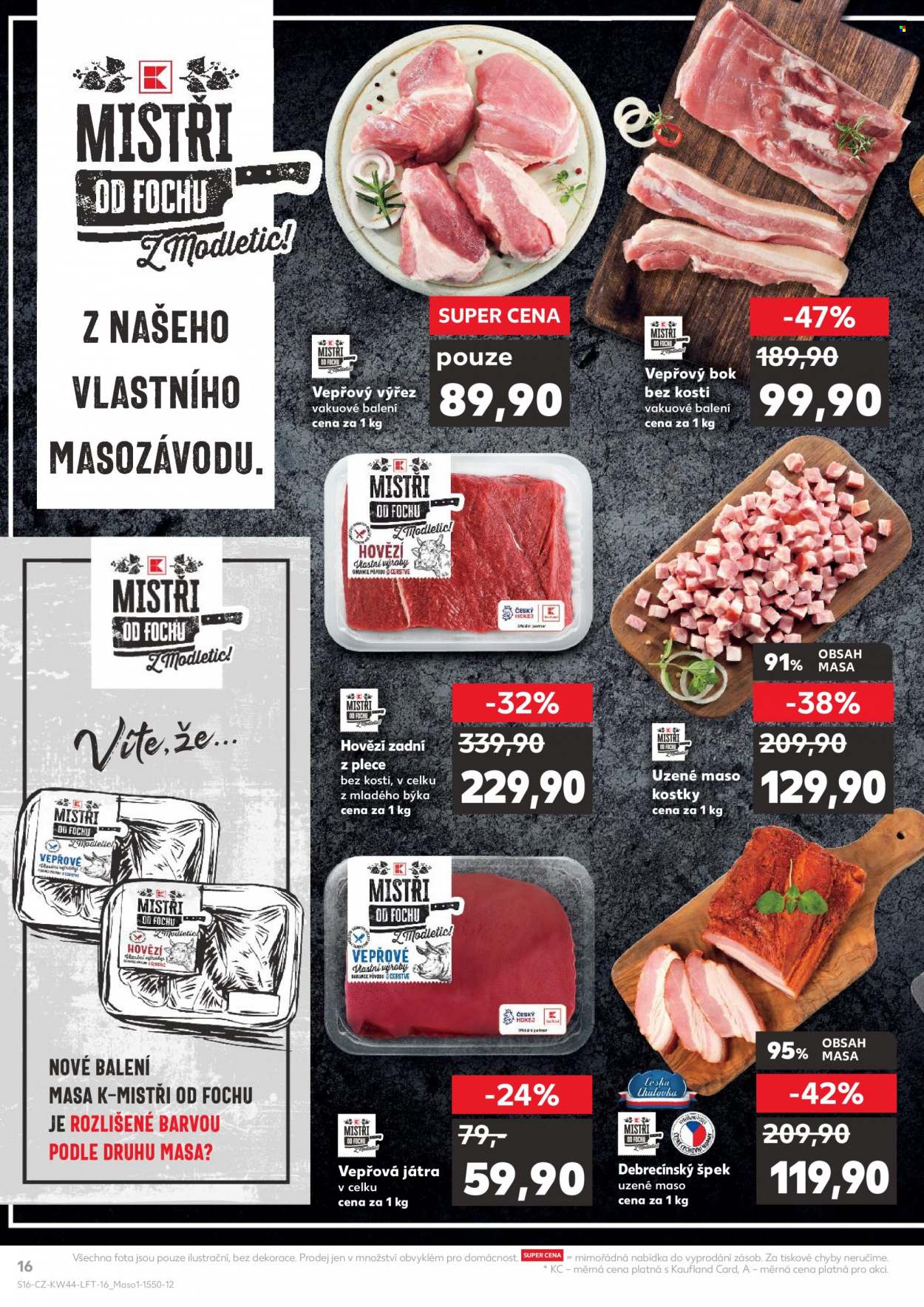 Leták Kaufland - 2.11.2022 - 8.11.2022. Strana 16