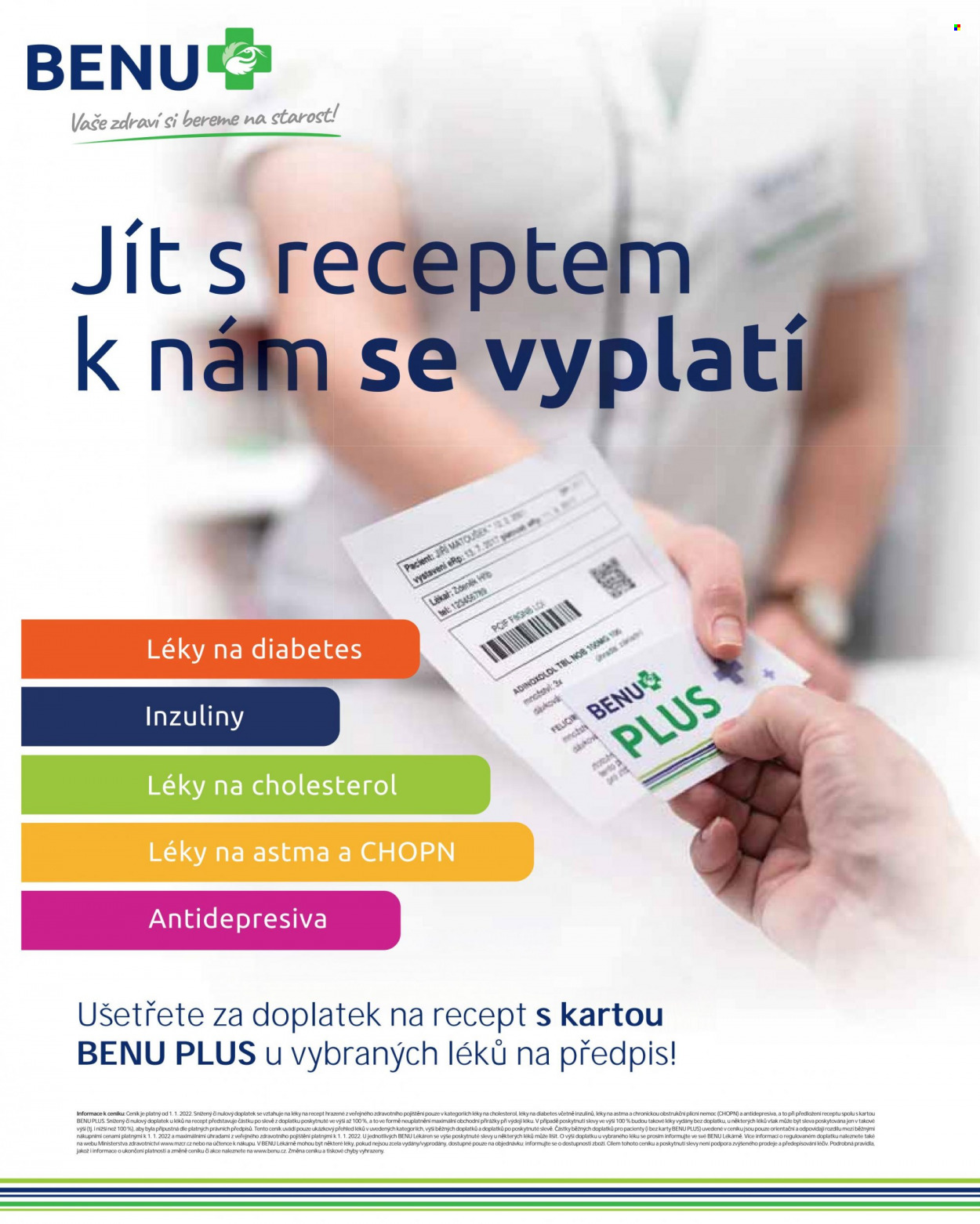 Leták BENU Lékárna - 1.11.2022 - 30.11.2022. Strana 12