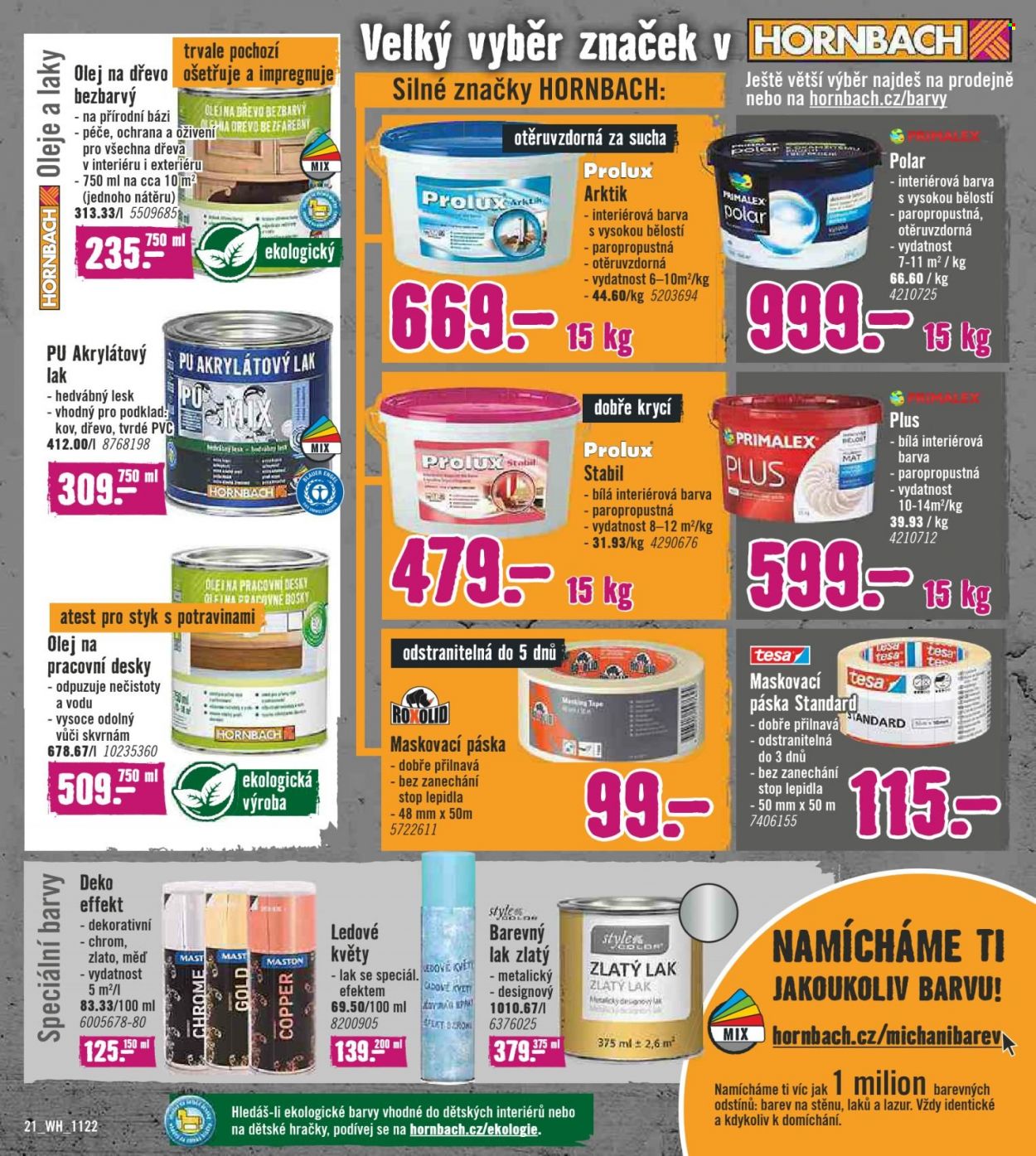 Leták HORNBACH - 2.11.2022 - 16.11.2022. Strana 21