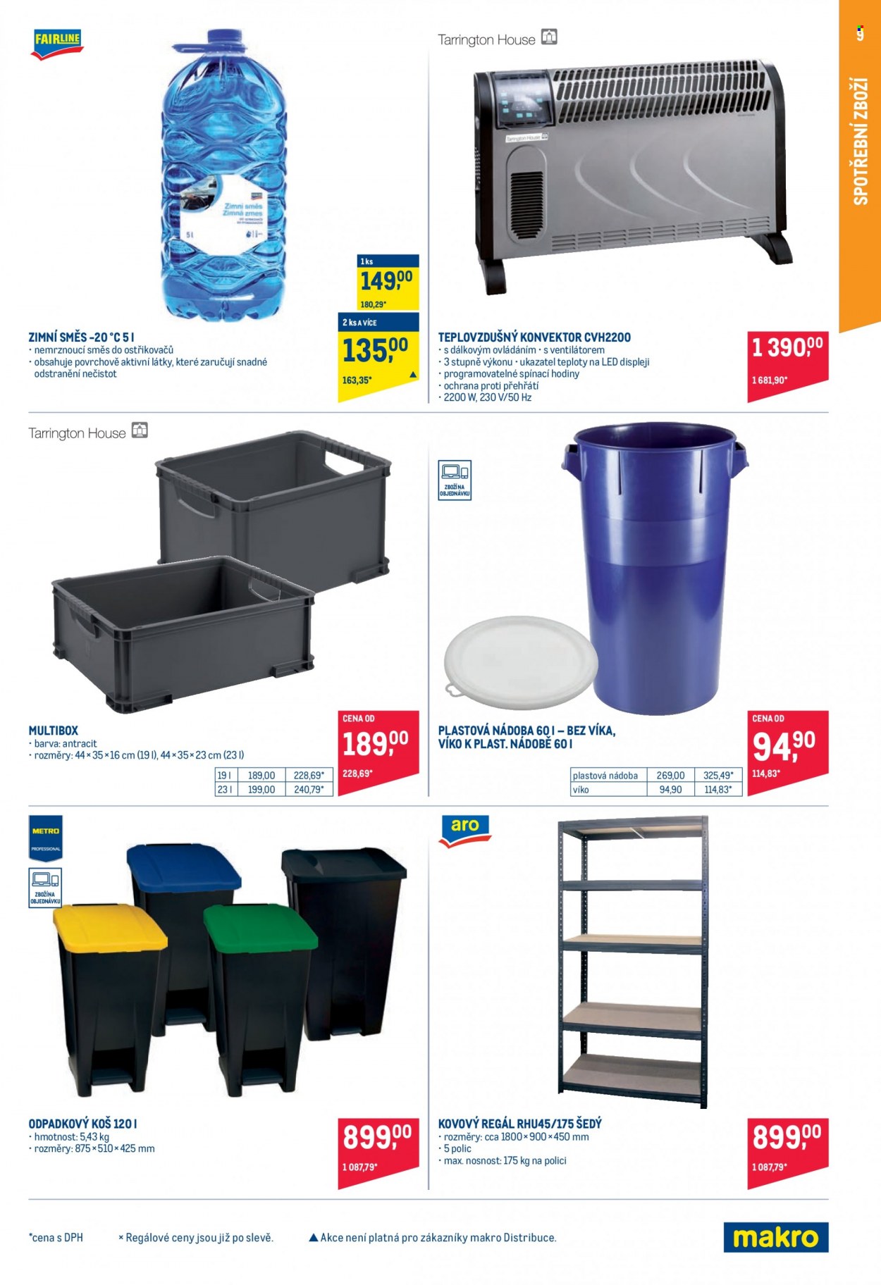 Leták MAKRO - 2.11.2022 - 22.11.2022. Strana 9