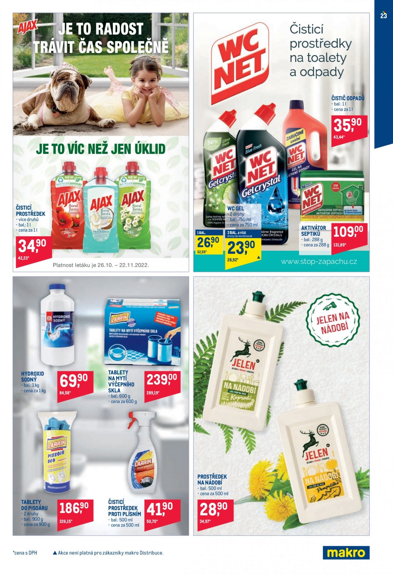 Leták MAKRO - 2.11.2022 - 22.11.2022. Strana 23