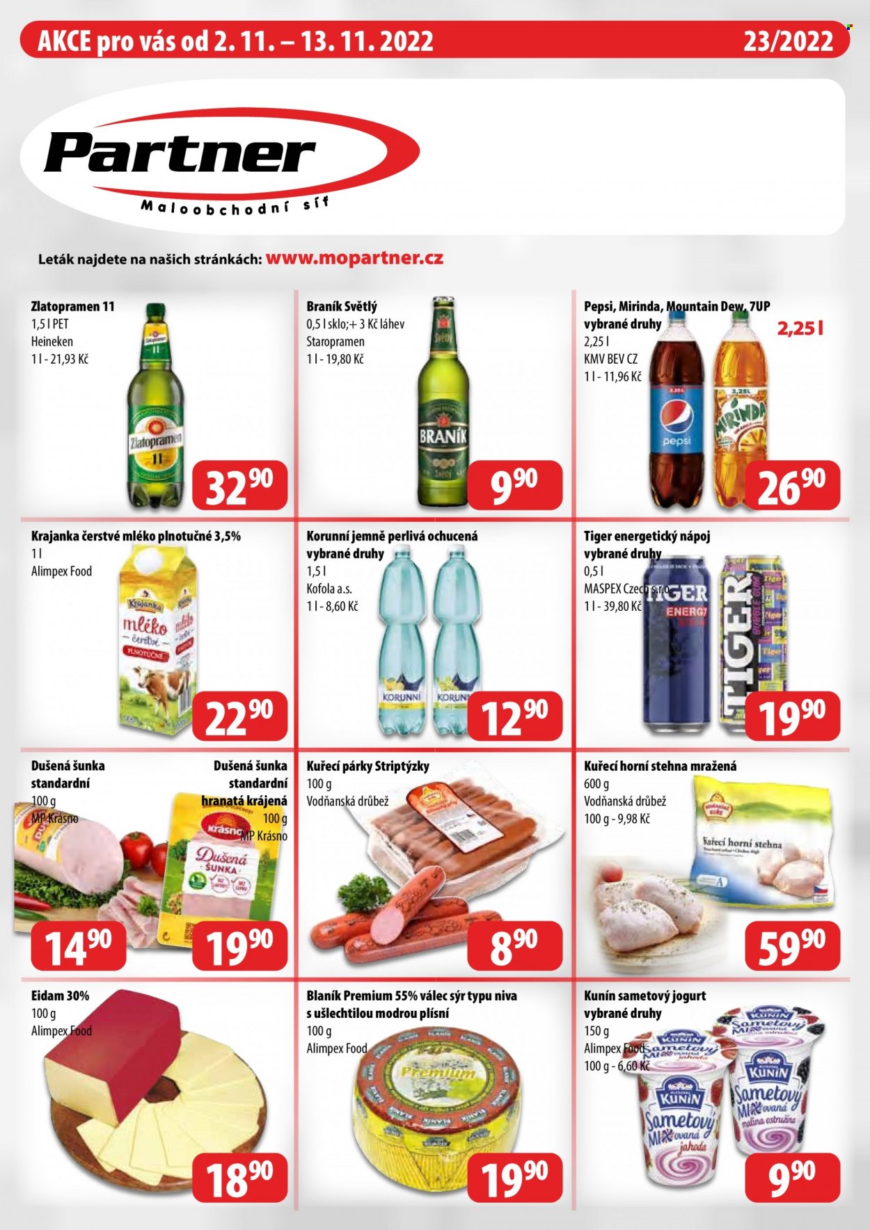Leták Partner - 2.11.2022 - 13.11.2022. Strana 1
