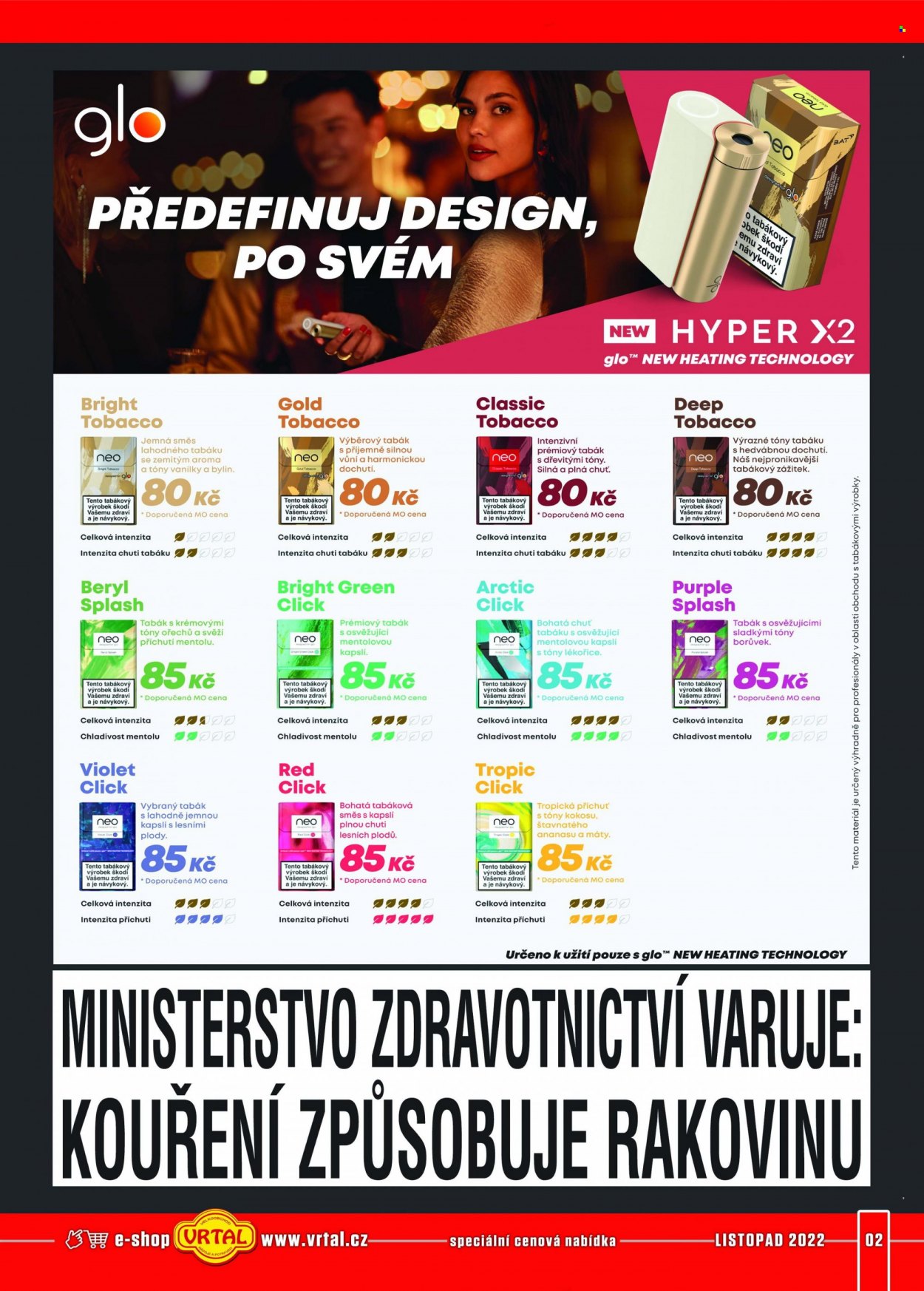 Leták Vrtal - 1.11.2022 - 30.11.2022. Strana 2