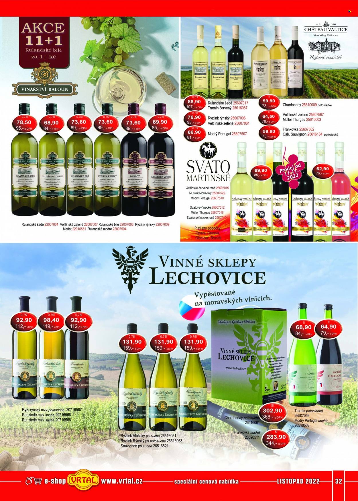 Leták Vrtal - 1.11.2022 - 30.11.2022. Strana 32