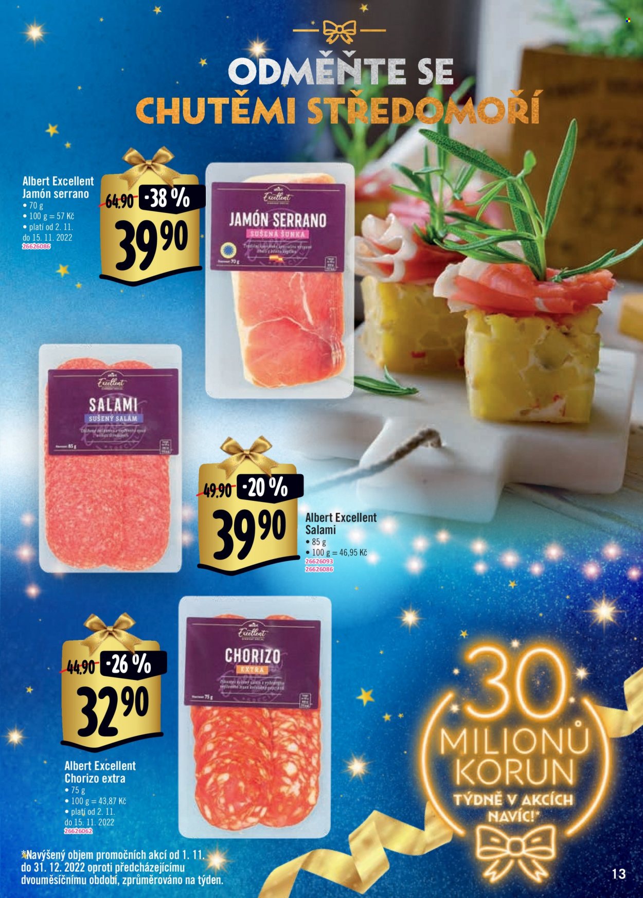 Leták Albert Supermarket - 2.11.2022 - 22.11.2022. Strana 13