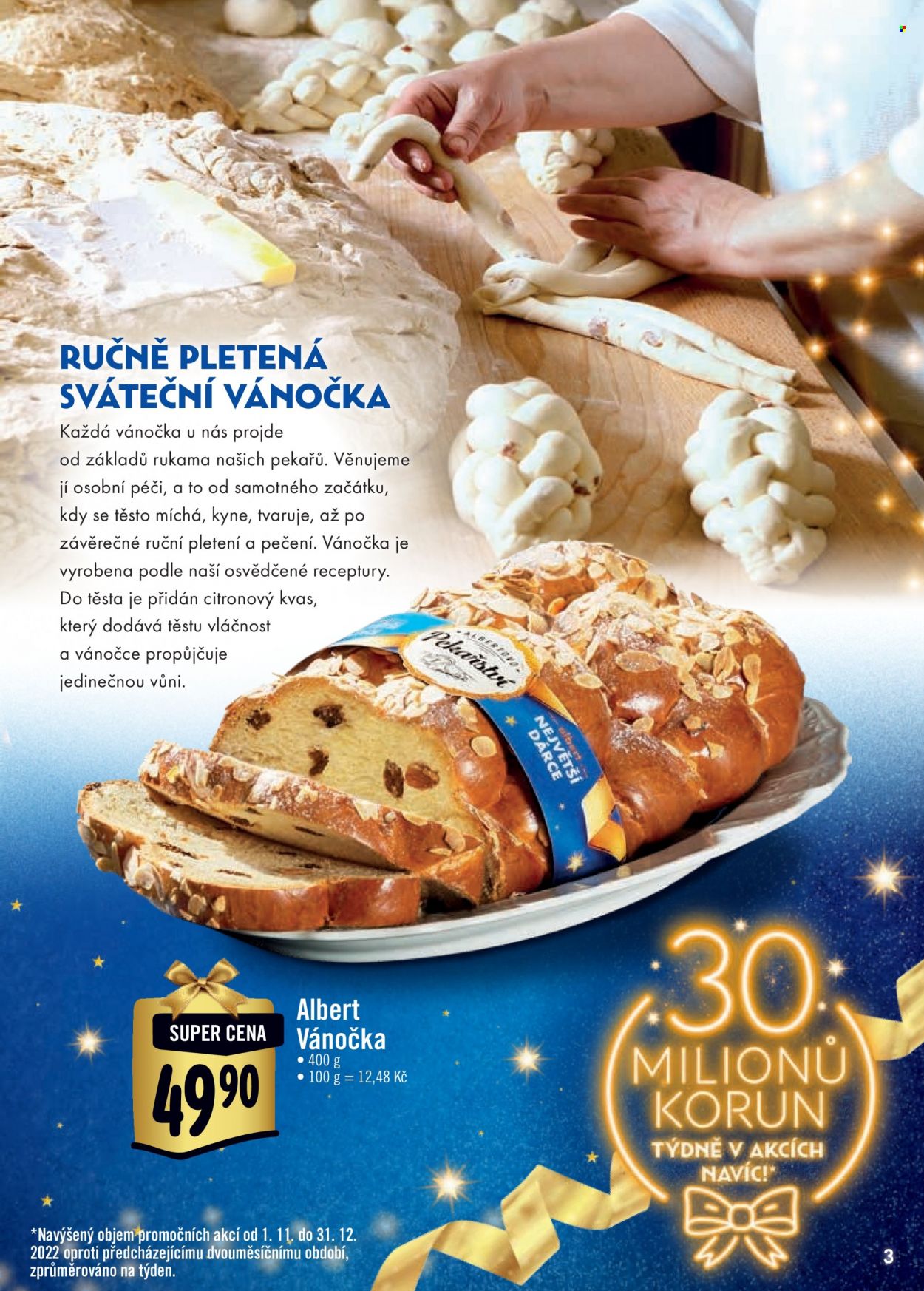 Leták Albert Hypermarket - 2.11.2022 - 22.11.2022. Strana 3