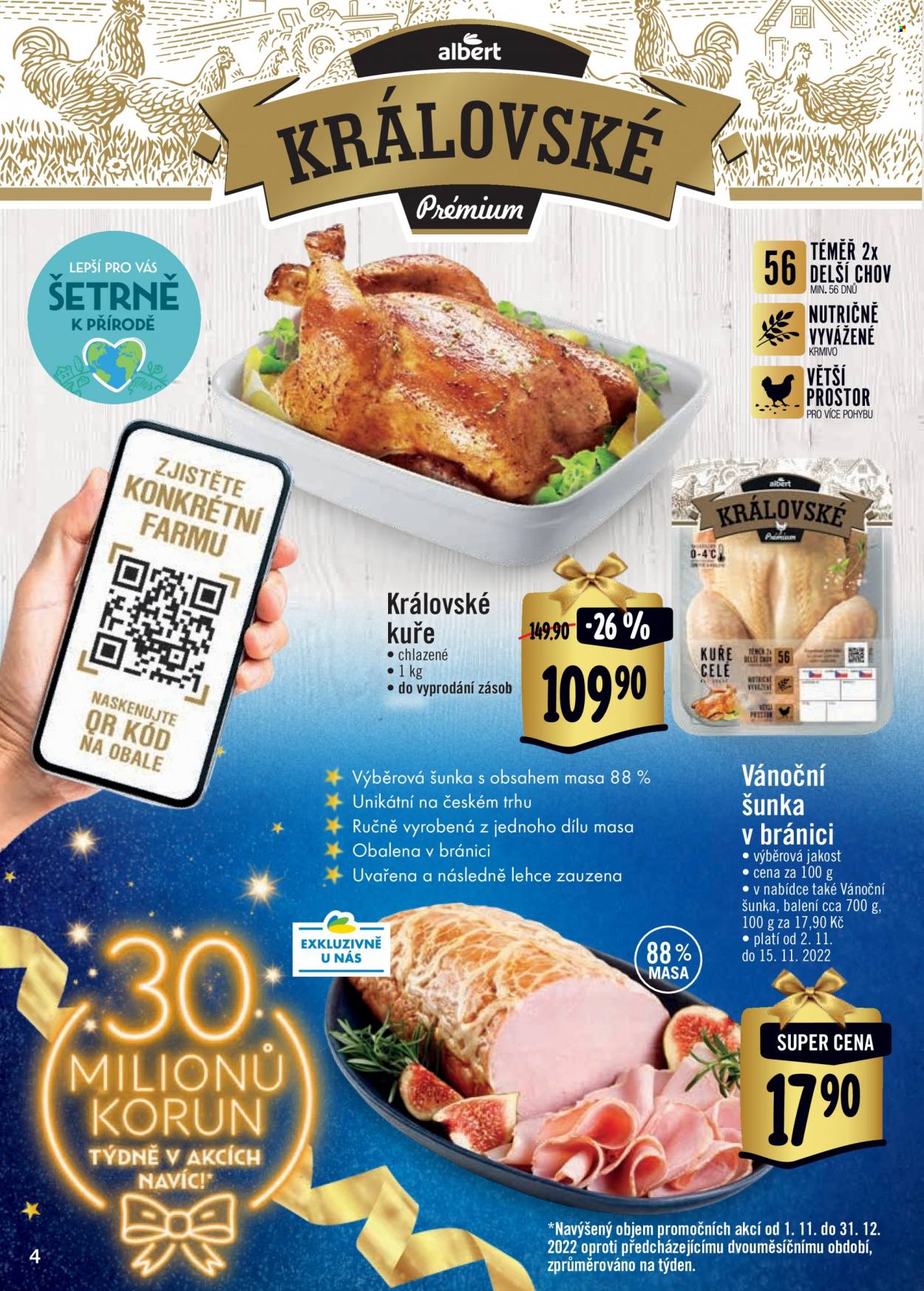Leták Albert Hypermarket - 2.11.2022 - 22.11.2022. Strana 4