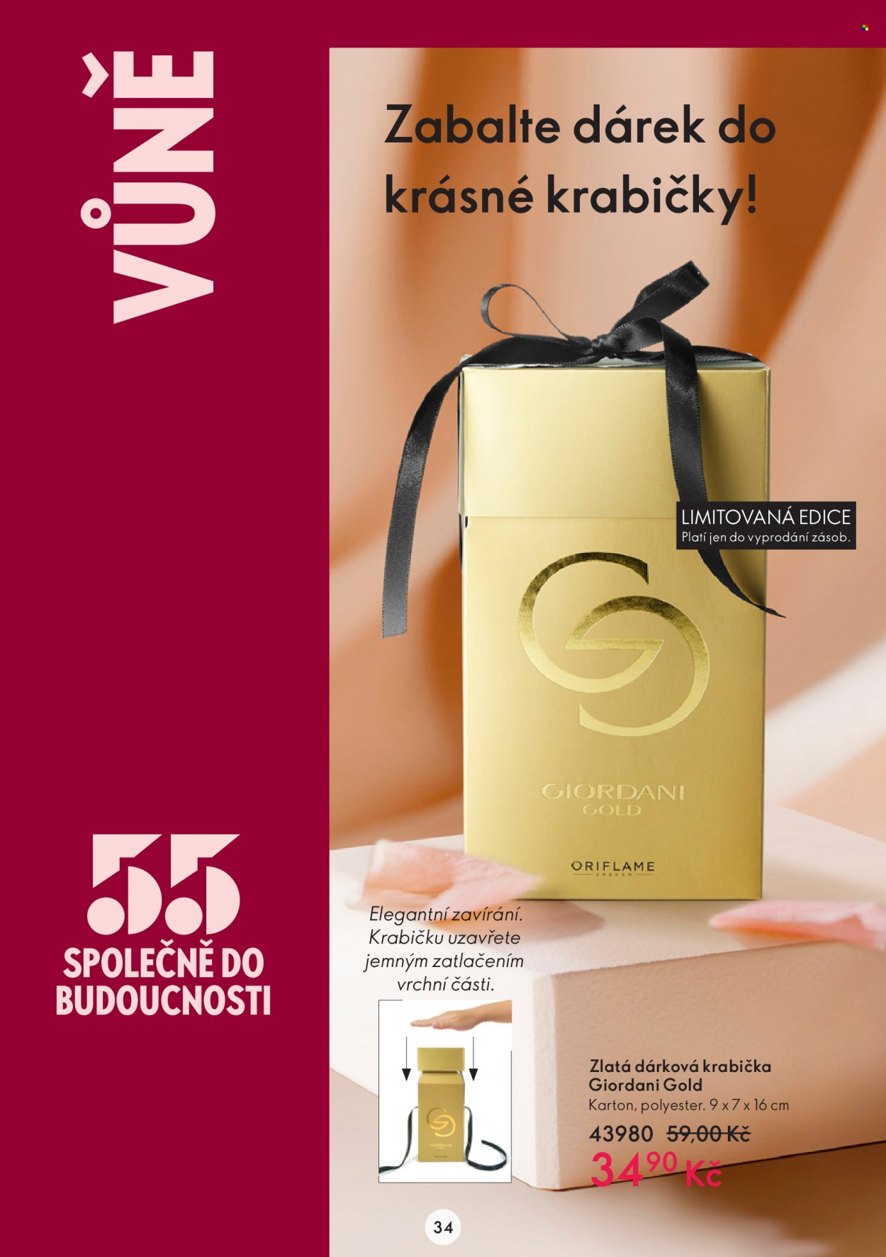 Leták ORIFLAME - 2.11.2022 - 15.11.2022. Strana 34