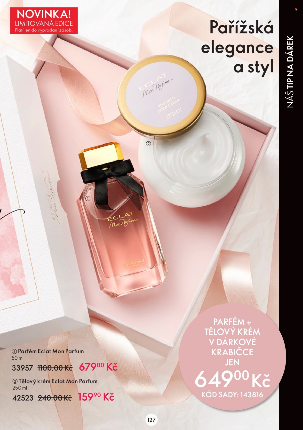 Leták ORIFLAME - 2.11.2022 - 15.11.2022. Strana 127
