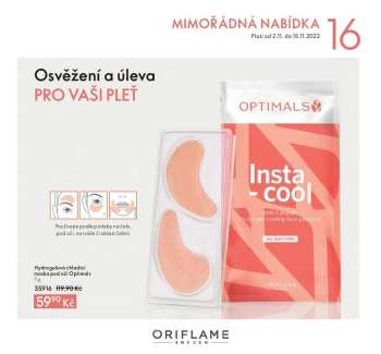 Leták ORIFLAME - 2.11.2022 - 15.11.2022.