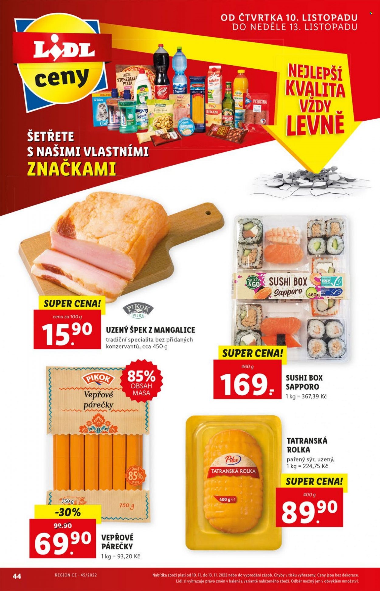 Leták Lidl - 7.11.2022 - 13.11.2022. Strana 44