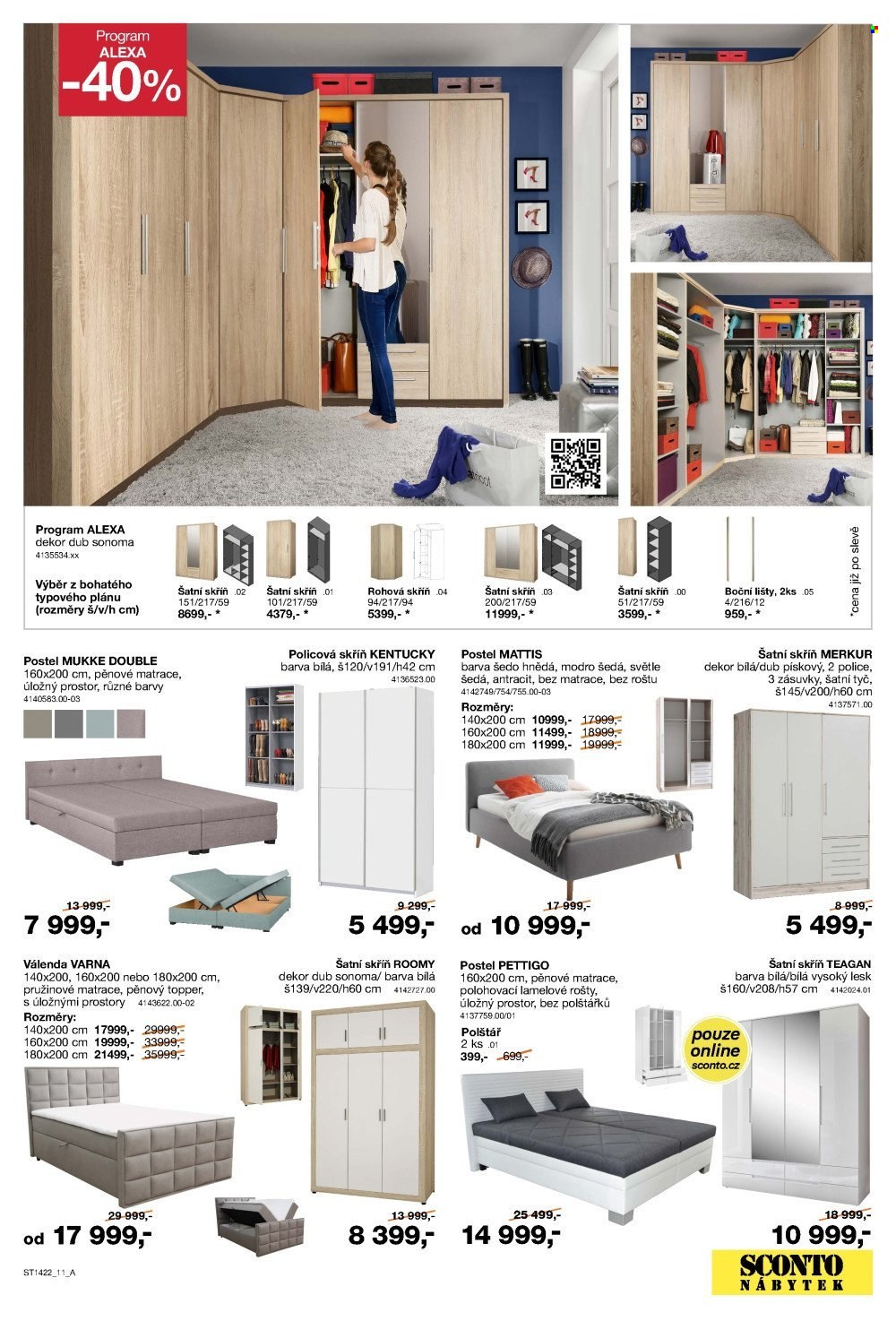 Leták SCONTO NÁBYTEK - 4.11.2022 - 24.11.2022. Strana 11