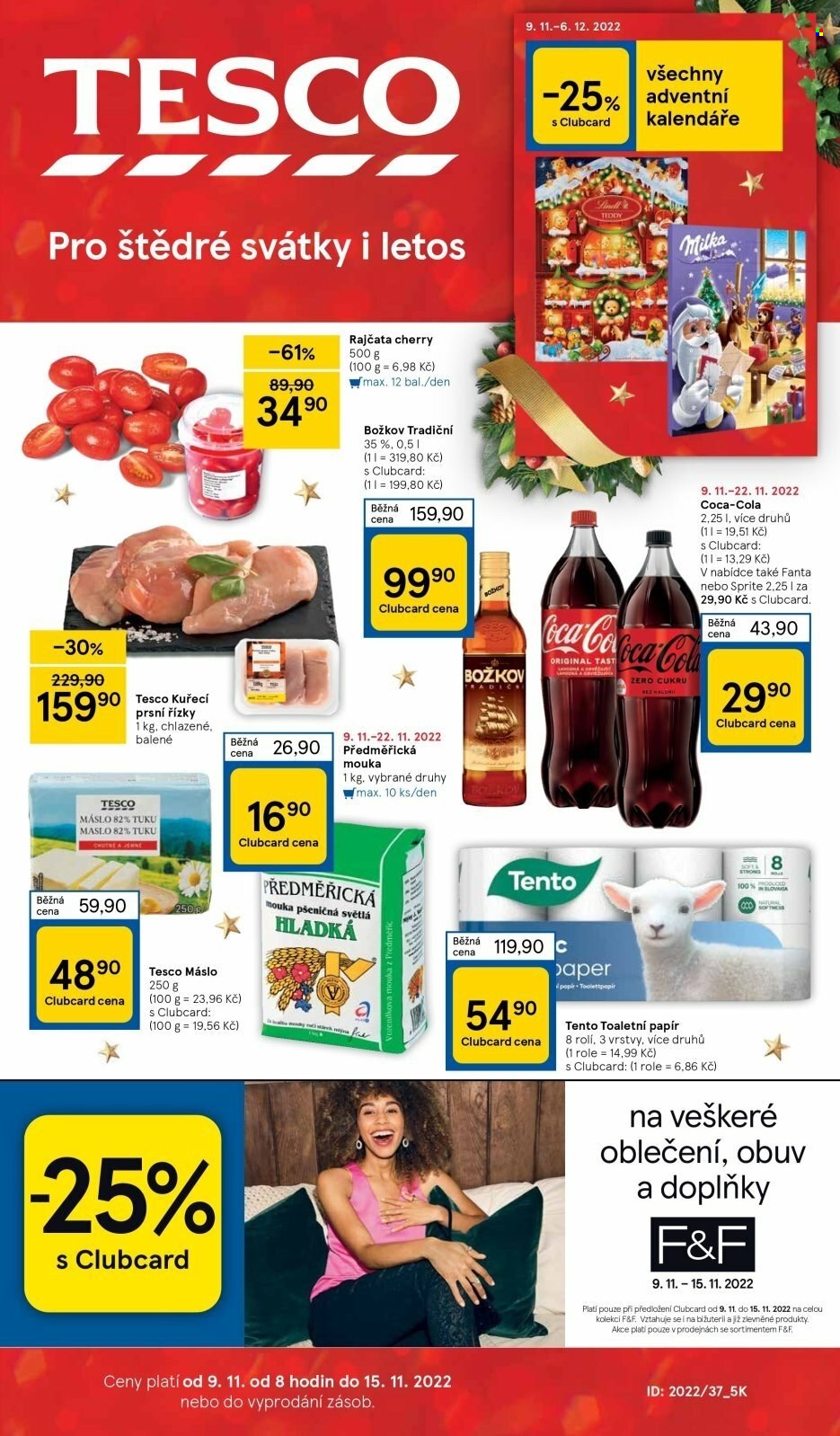 Leták TESCO - 9.11.2022 - 15.11.2022. Strana 1