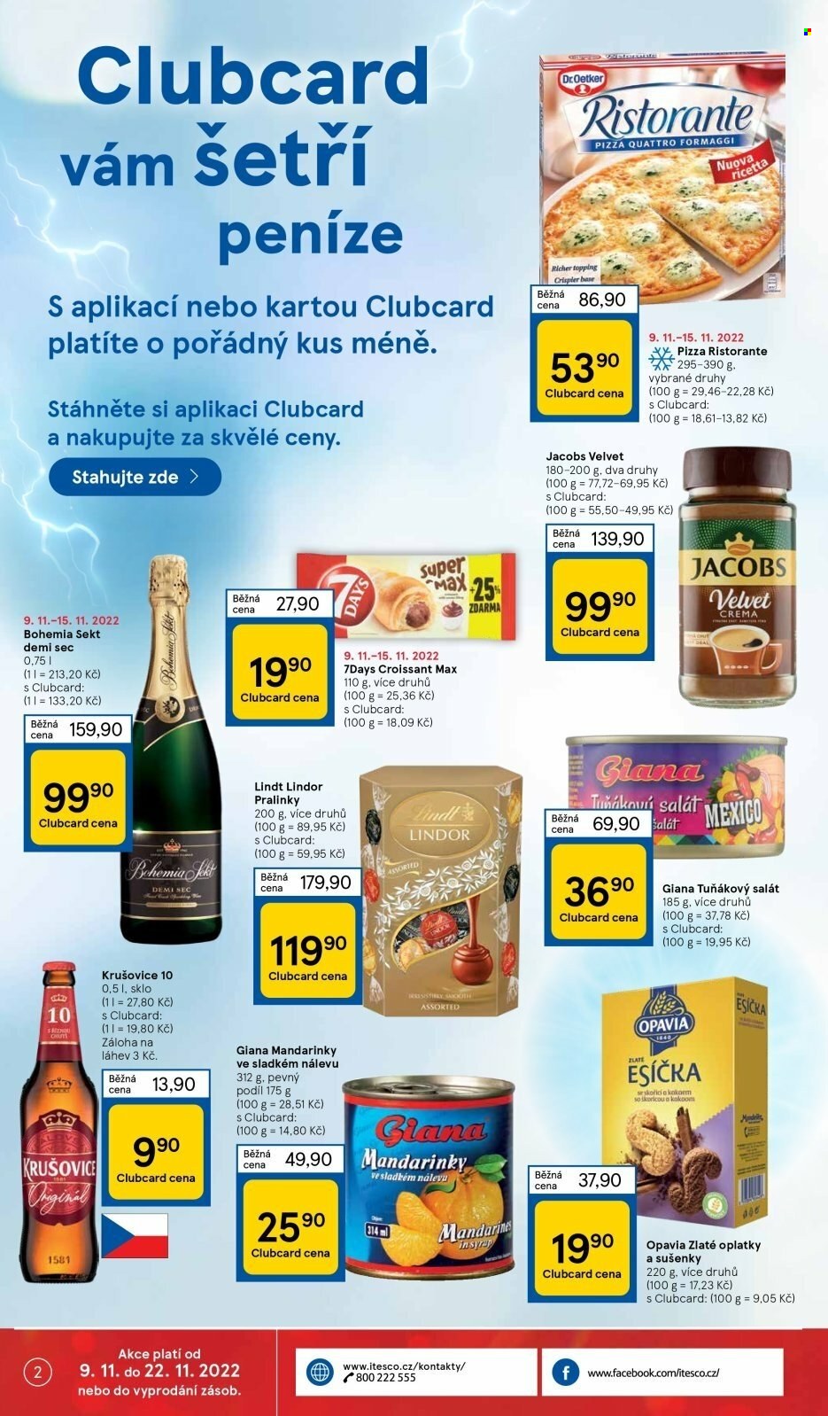Leták TESCO - 9.11.2022 - 15.11.2022. Strana 2