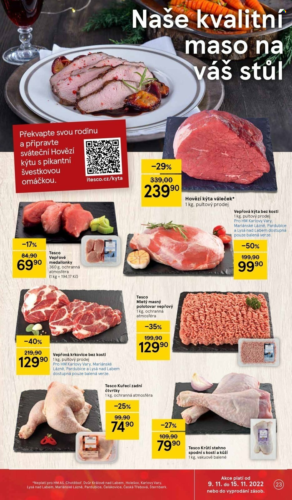 Leták TESCO - 9.11.2022 - 15.11.2022. Strana 23