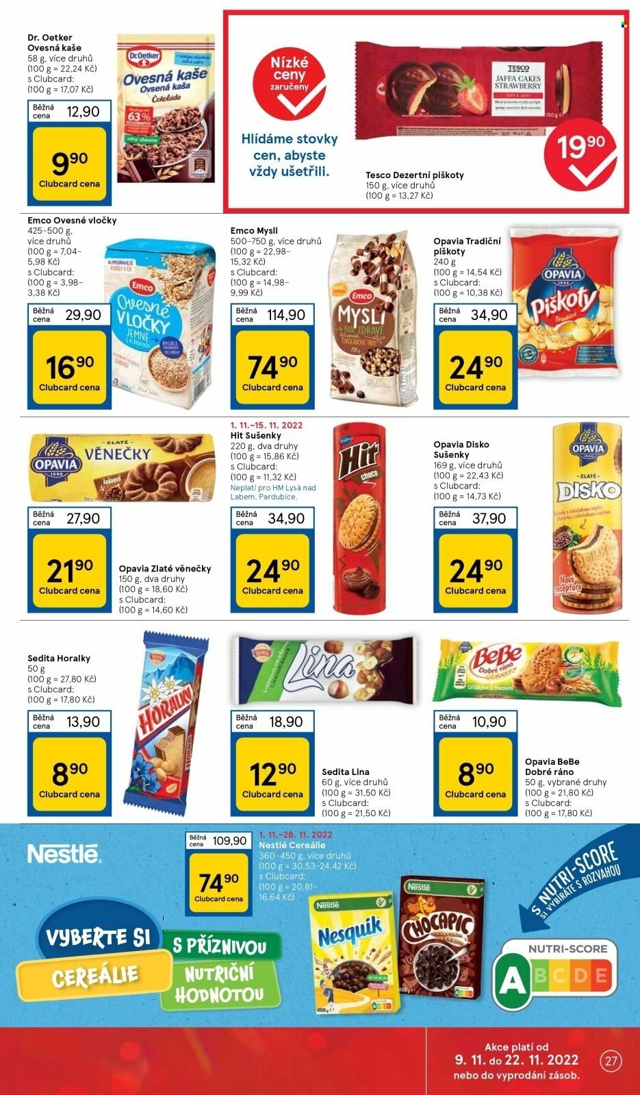 Leták TESCO - 9.11.2022 - 15.11.2022. Strana 27