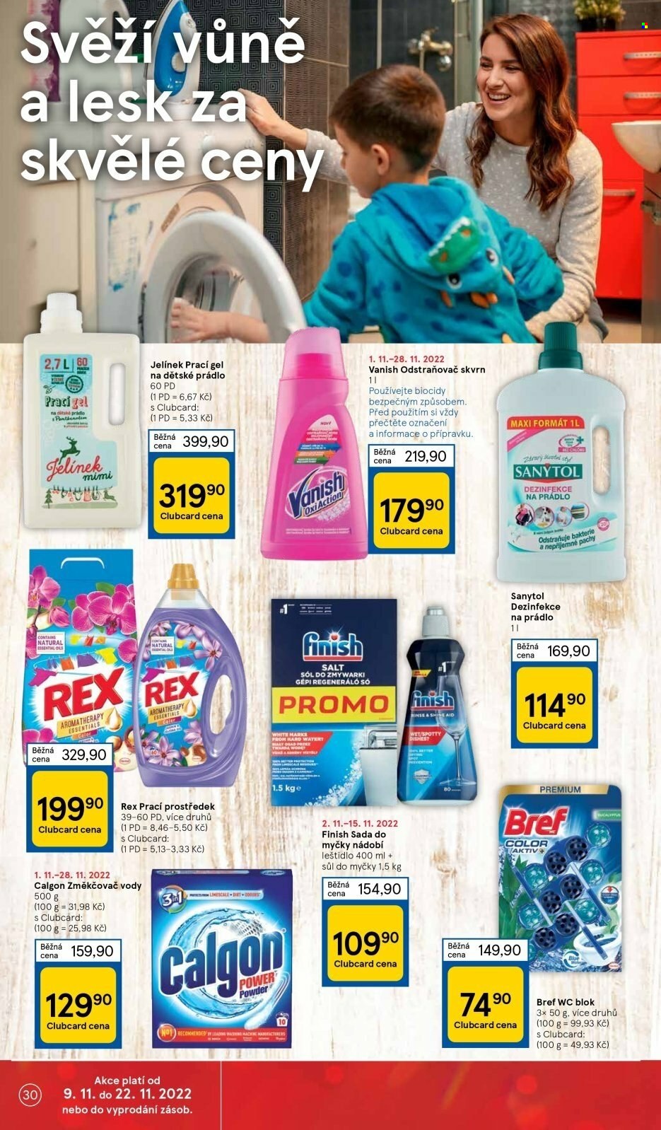 Leták TESCO - 9.11.2022 - 15.11.2022. Strana 30