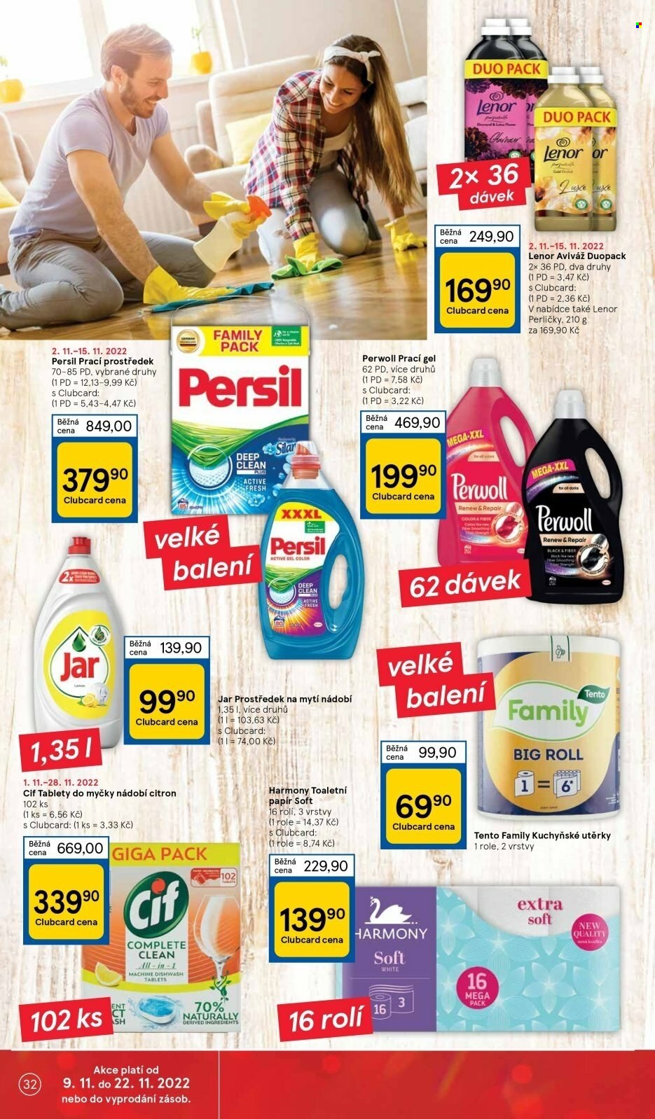 Leták TESCO - 9.11.2022 - 15.11.2022. Strana 32
