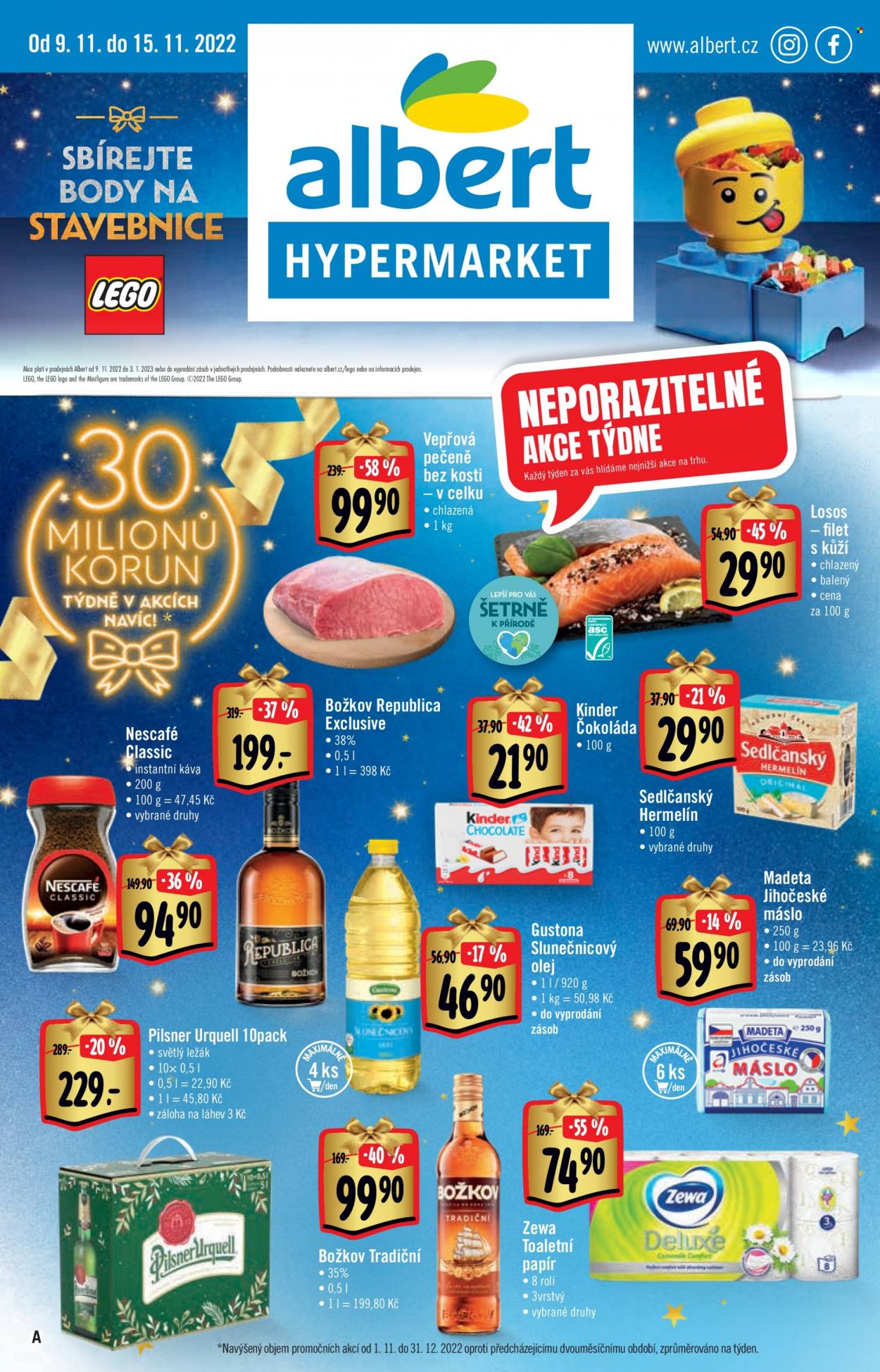 Leták Albert Hypermarket - 9.11.2022 - 15.11.2022. Strana 1