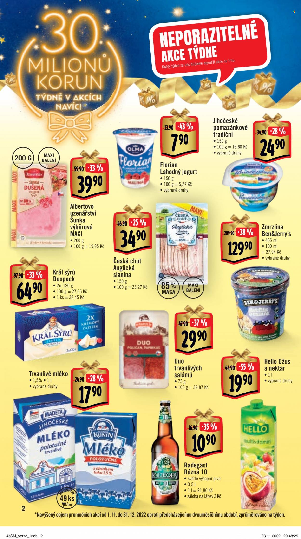 Leták Albert Supermarket - 9.11.2022 - 15.11.2022. Strana 2