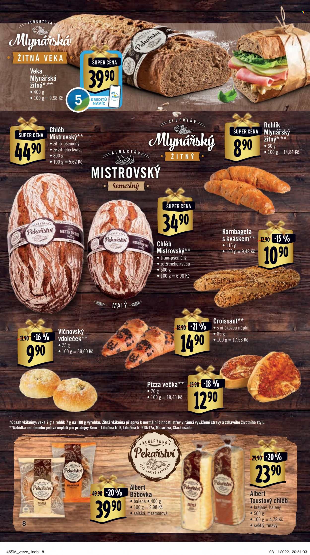 Leták Albert Supermarket - 9.11.2022 - 15.11.2022. Strana 8