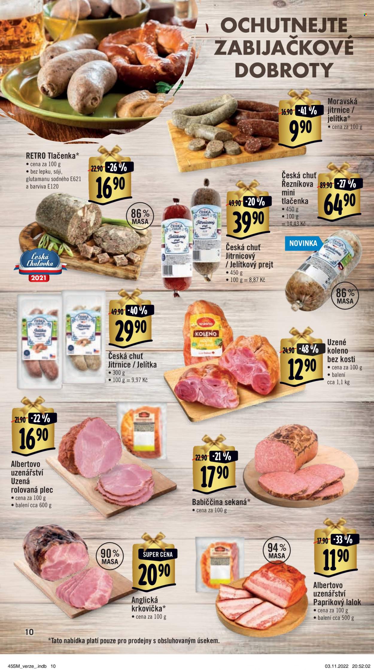 Leták Albert Supermarket - 9.11.2022 - 15.11.2022. Strana 10