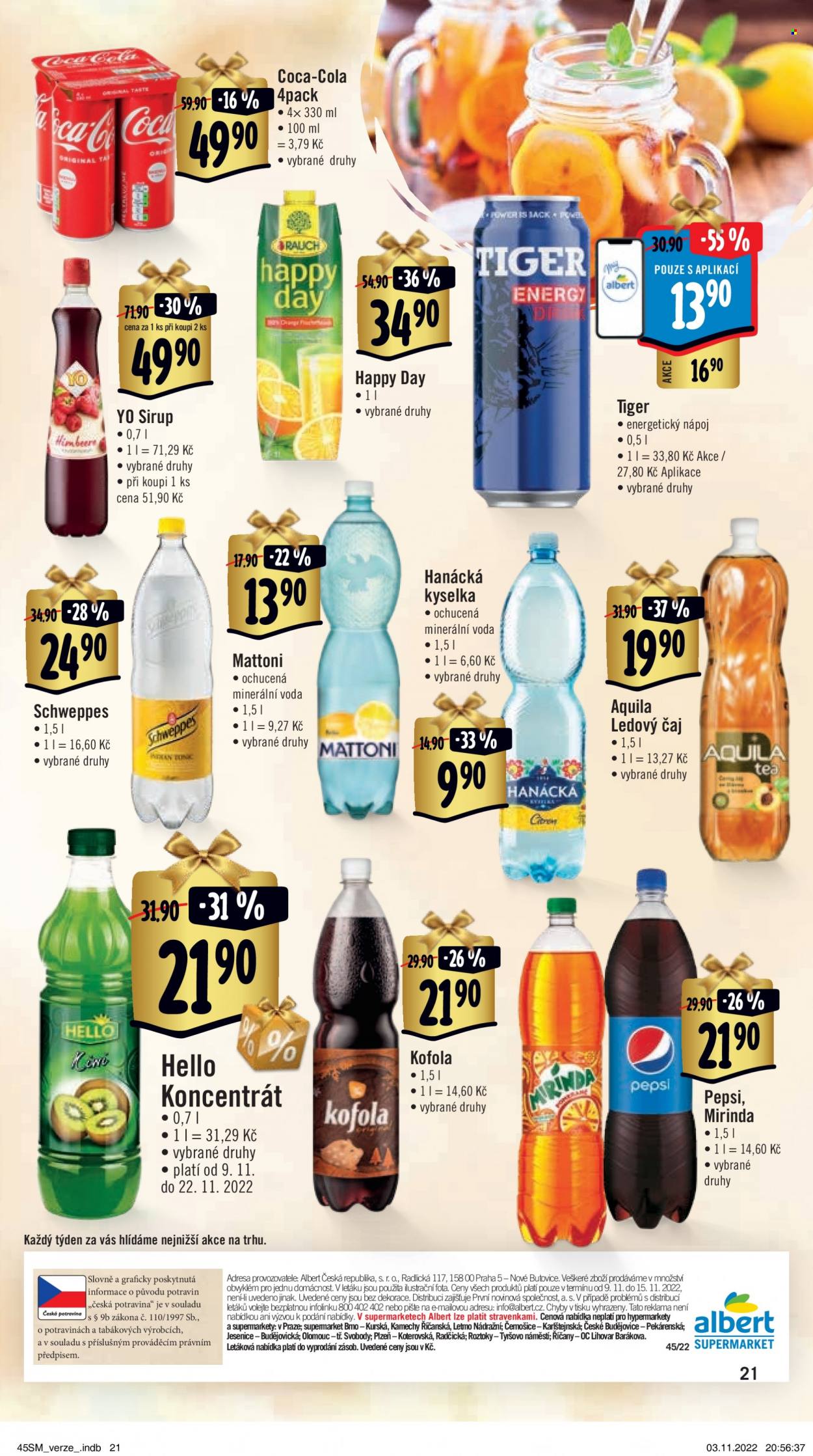 Leták Albert Supermarket - 9.11.2022 - 15.11.2022. Strana 21