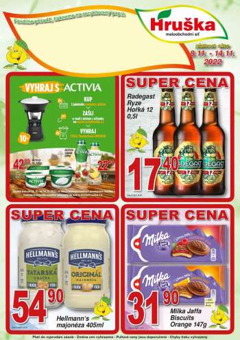 Leták Hruška - 8.11.2022 - 14.11.2022.