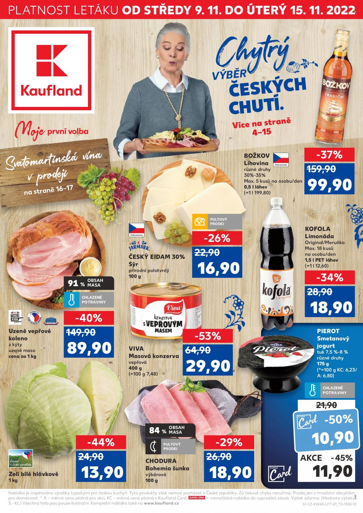 Leták Kaufland - 9.11.2022 - 15.11.2022. Strana 1