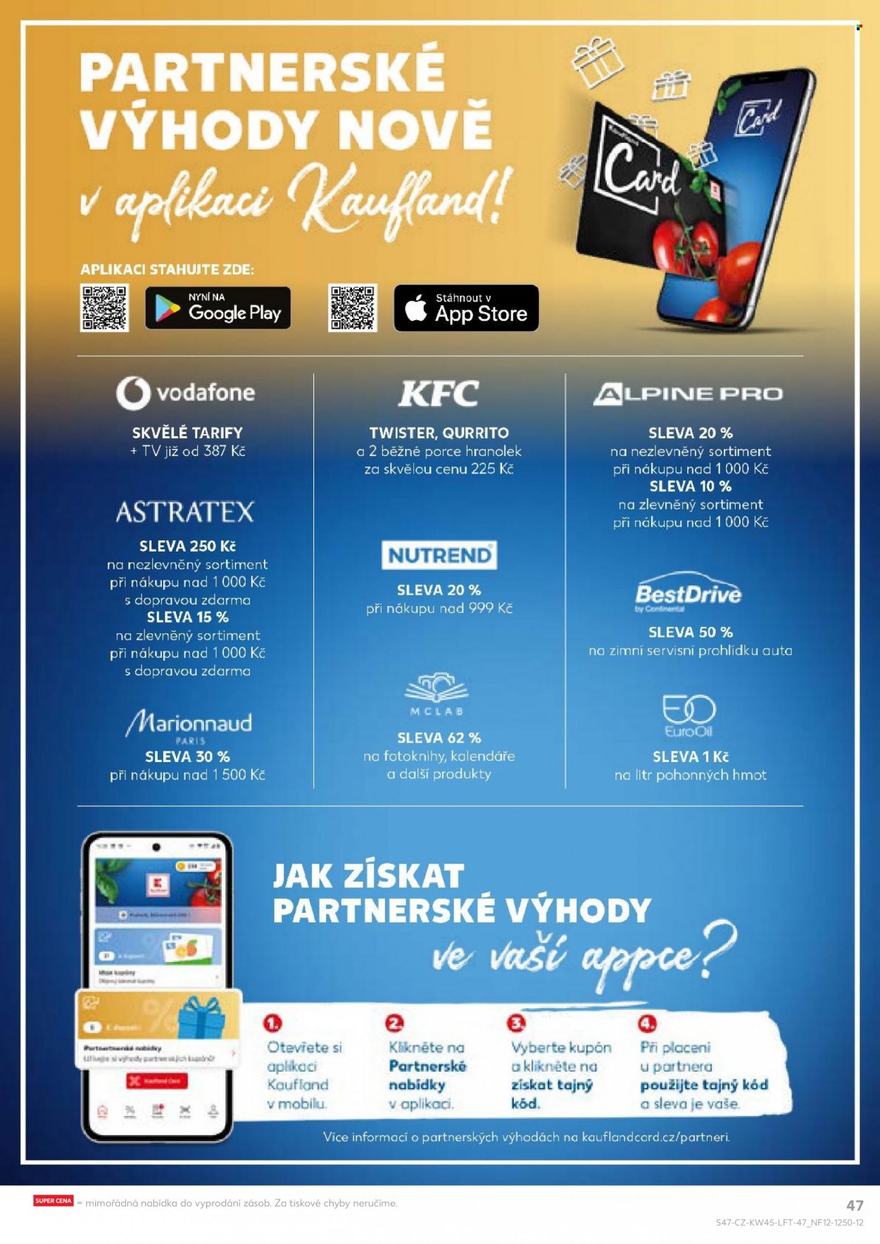 Leták Kaufland - 9.11.2022 - 15.11.2022. Strana 47