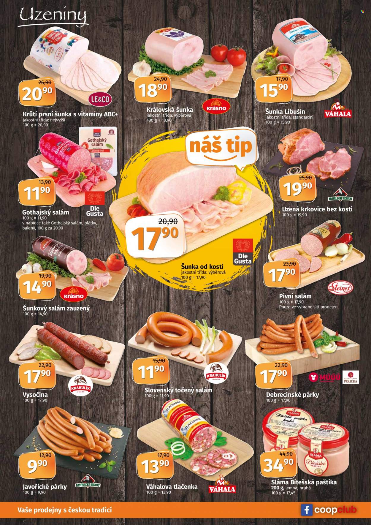 Leták coop TUTY - 9.11.2022 - 22.11.2022. Strana 2