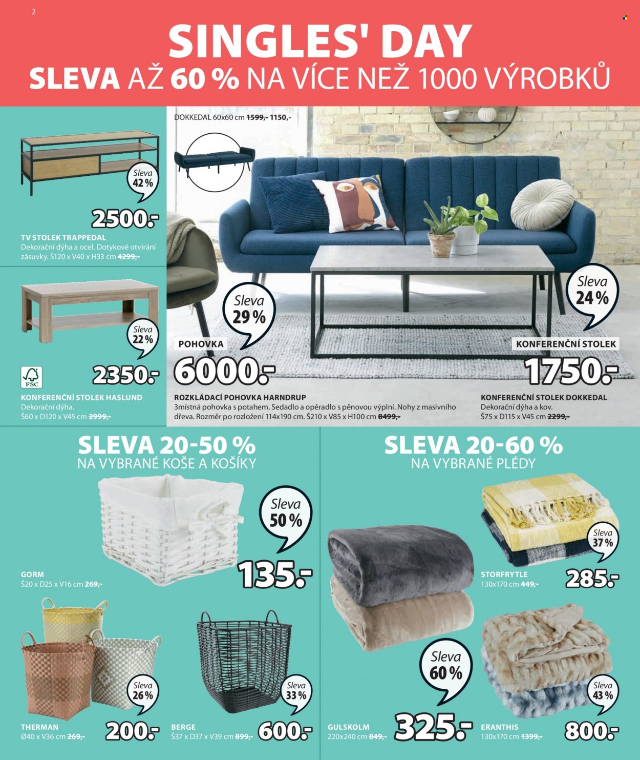 Leták JYSK - 9.11.2022 - 27.11.2022. Strana 2