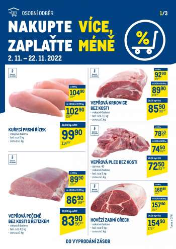 Leták MAKRO - 2.11.2022 - 22.11.2022.