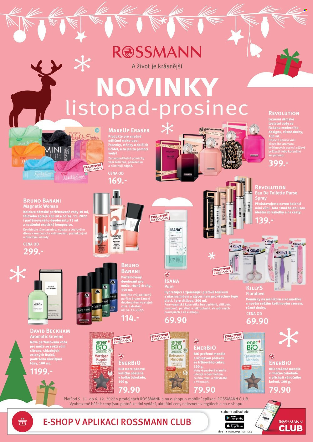 Leták ROSSMANN - 9.11.2022 - 6.12.2022. Strana 1