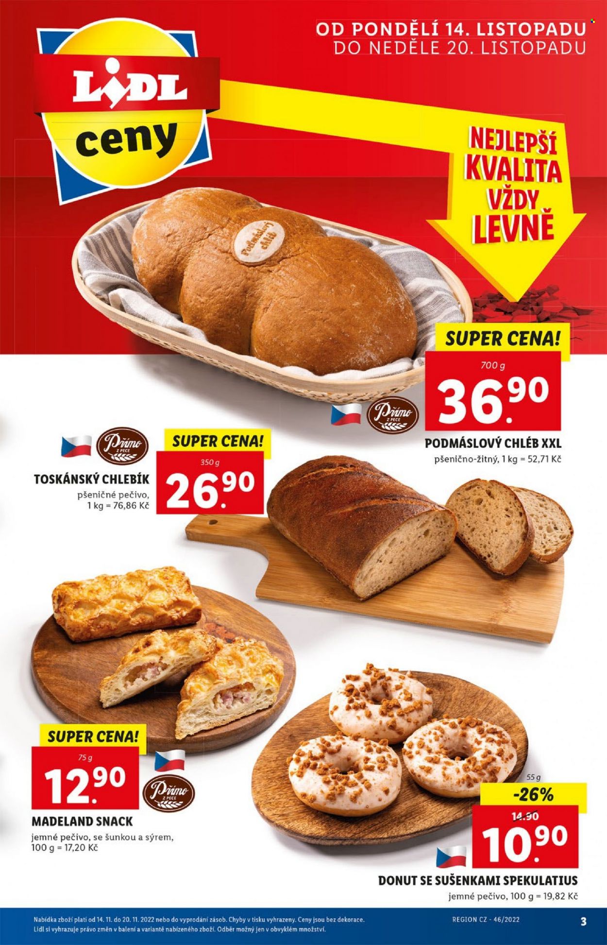 Leták Lidl - 14.11.2022 - 20.11.2022. Strana 3