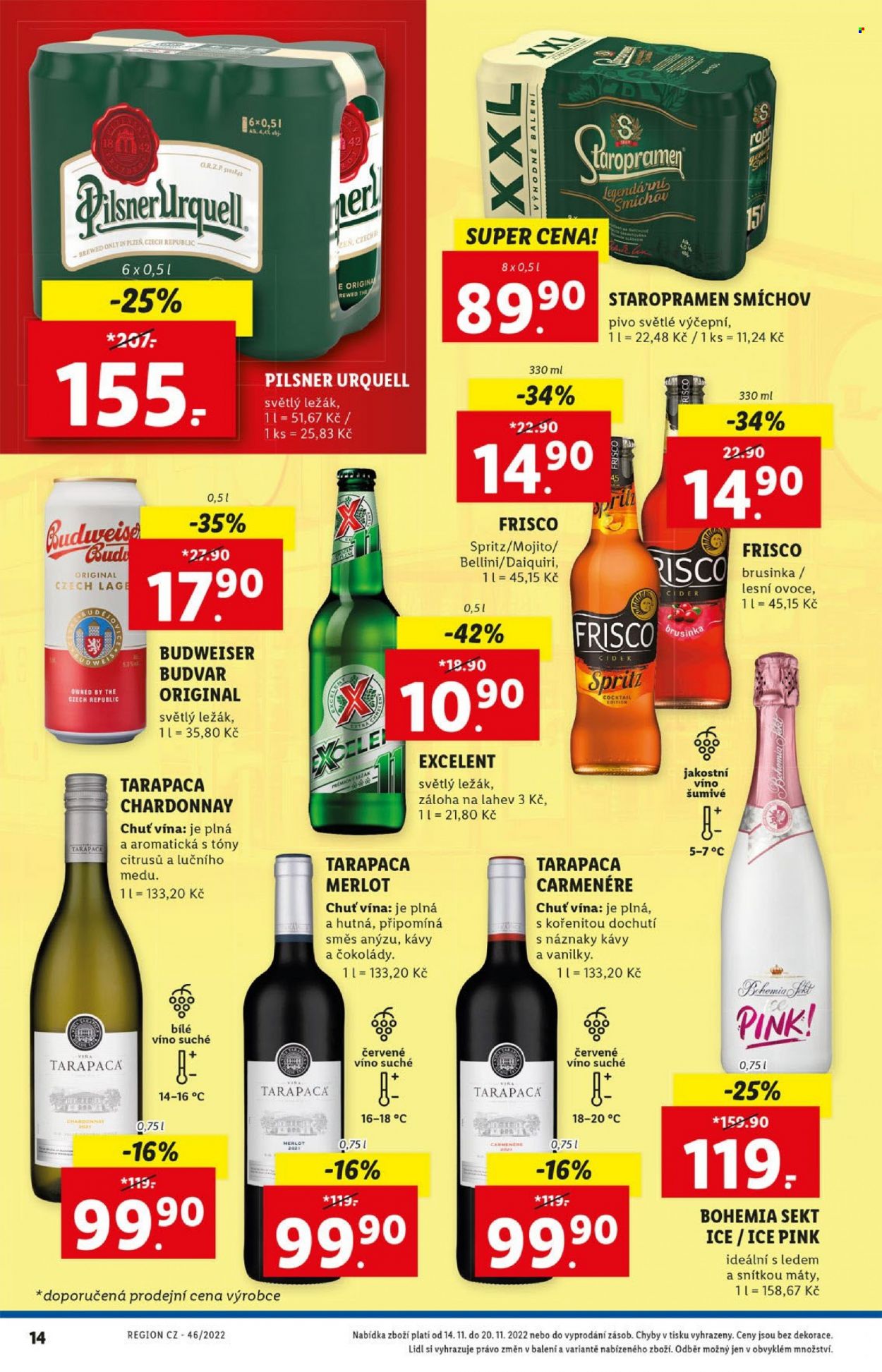 Leták Lidl - 14.11.2022 - 20.11.2022. Strana 14