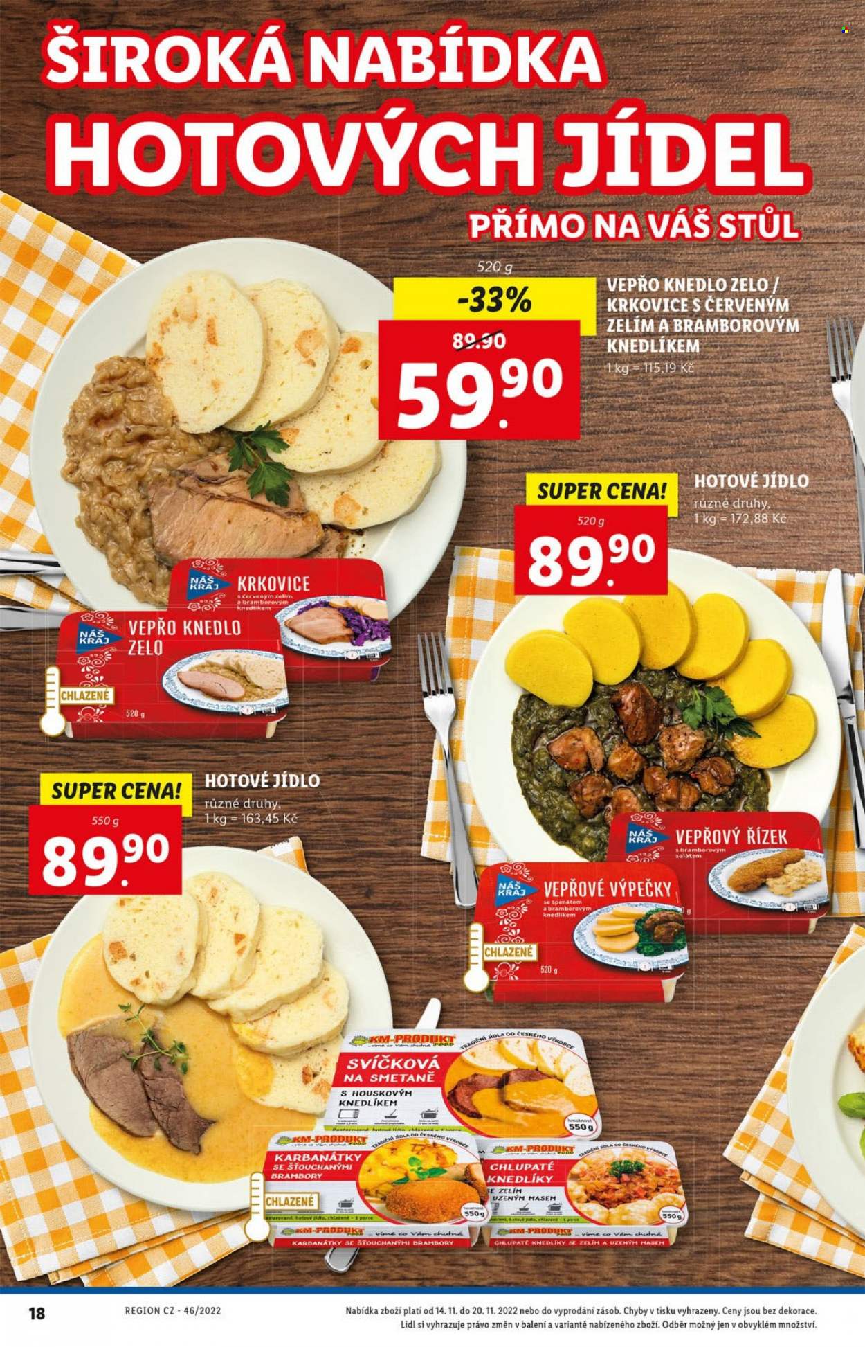 Leták Lidl - 14.11.2022 - 20.11.2022. Strana 18